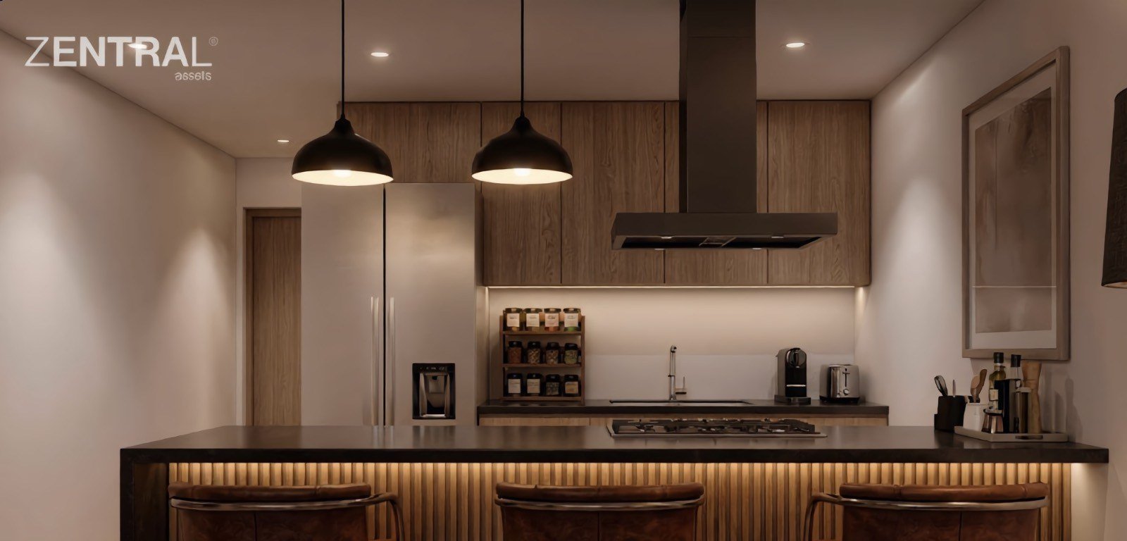 Cocina integral · semi equipada